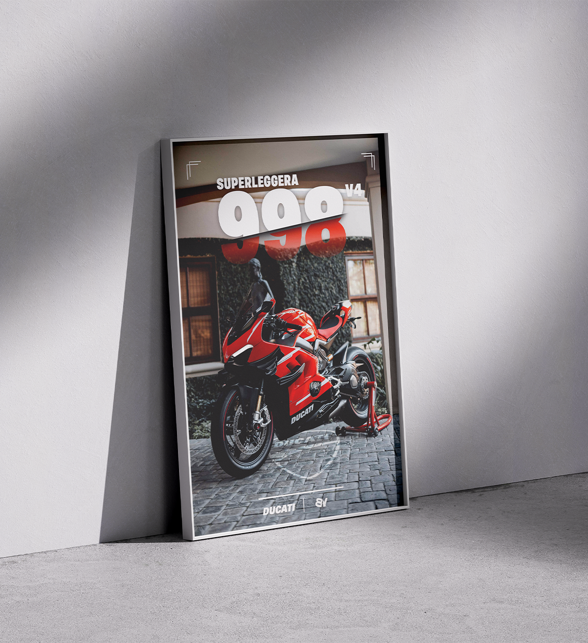 Poster personnalisé de votre moto