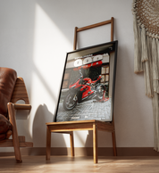 Poster personnalisé de votre moto