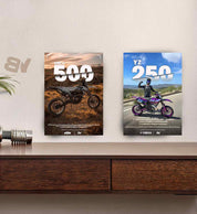 Poster personnalisé de votre moto
